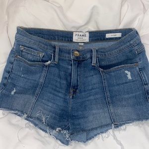FRAME le cutoff Jean shorts